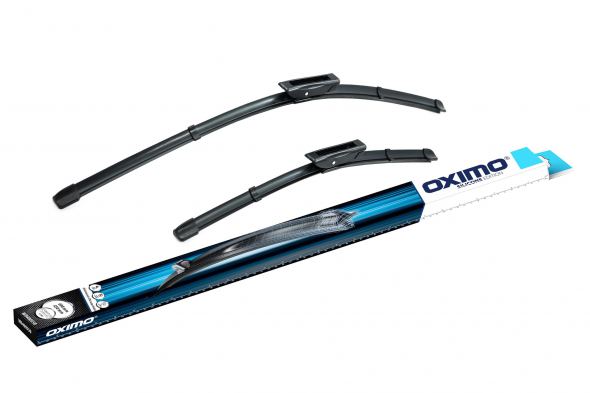 OXIMO frameless ruitenwisser set, 600/ 450 mm  WD400550 